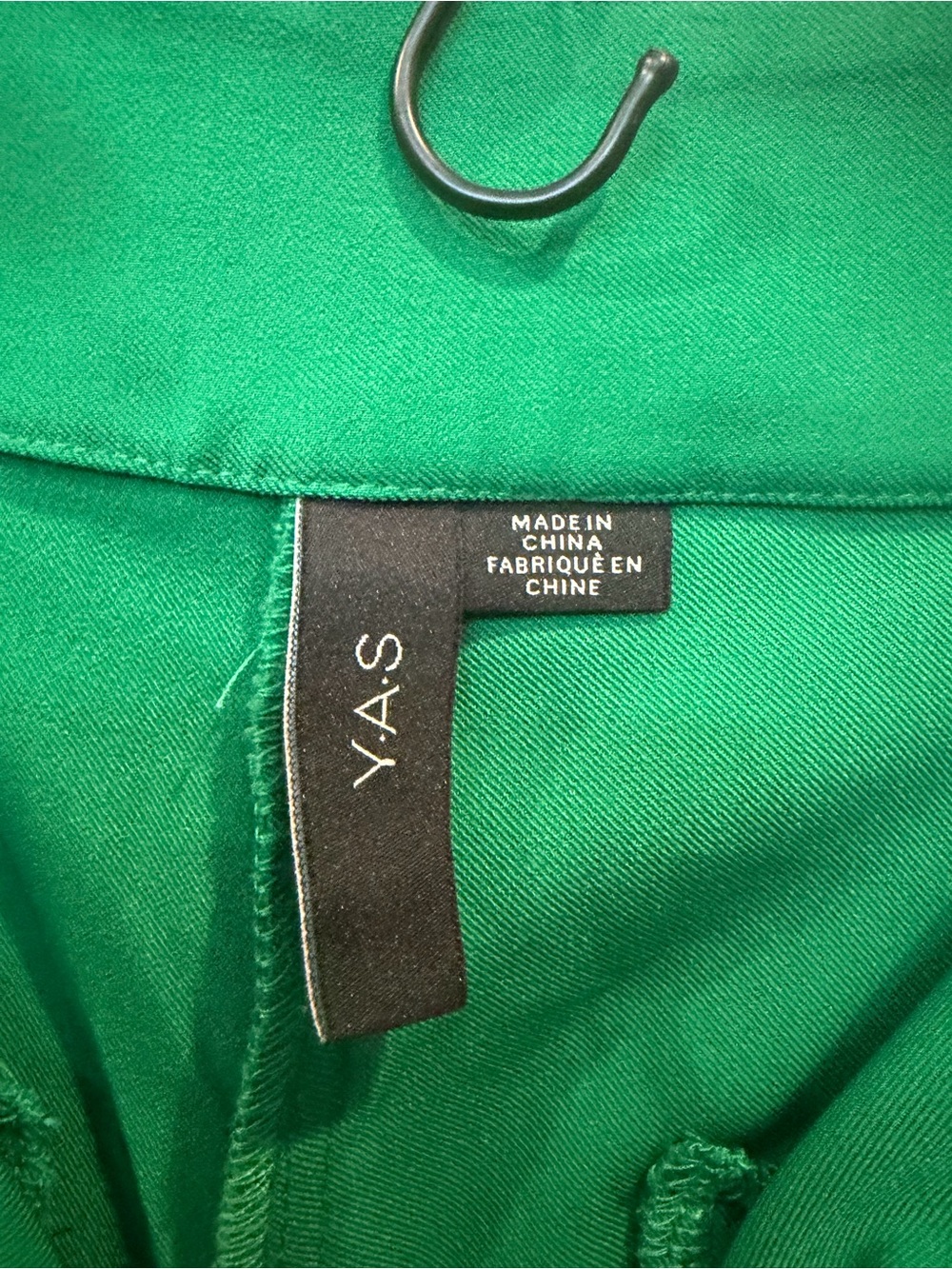 High-Rise Green Wide-Leg Pants for Women - Picture 4 of 7